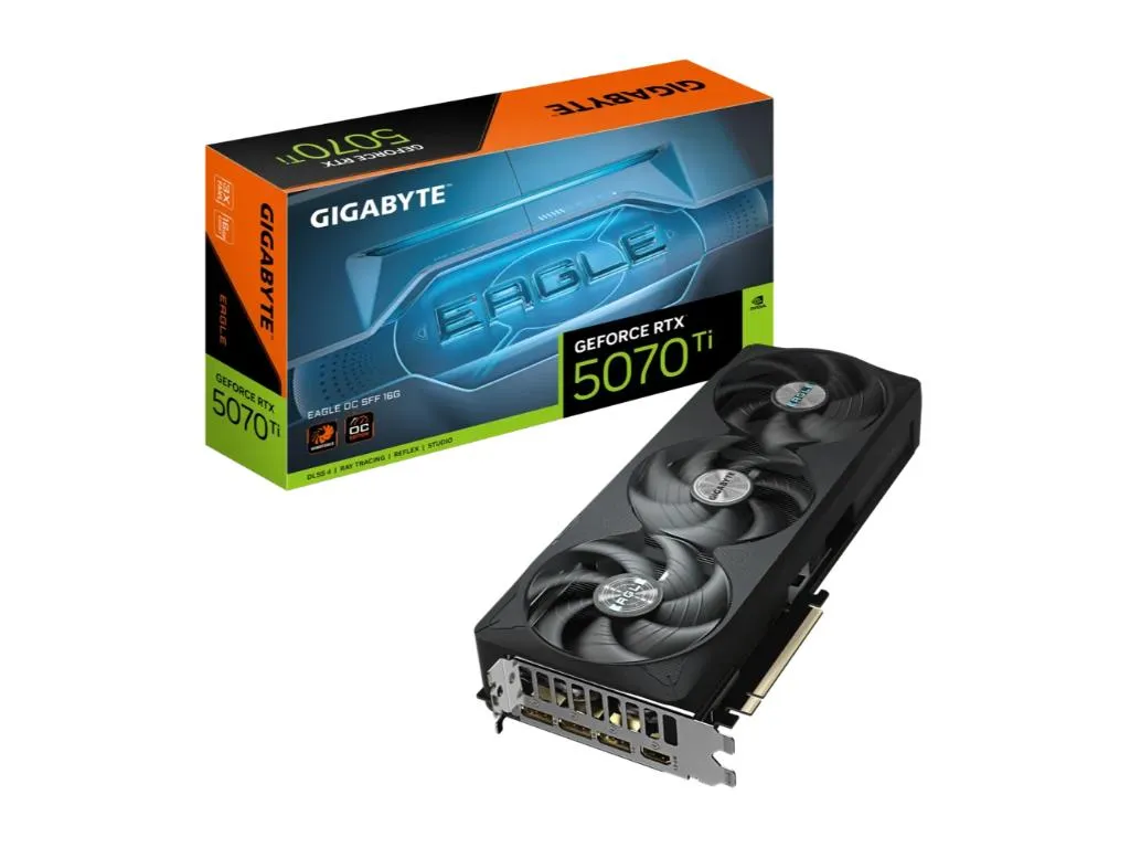 Gigabyte Graficka karta GIGABYTE RTX 5070 Ti 1.0 NVD/16GB/GDDR7/256bit/crna Slika 1